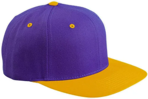 Vista 13 de Yupoong Visera plana estructurada de 6 paneles Classic Snapback (6089)