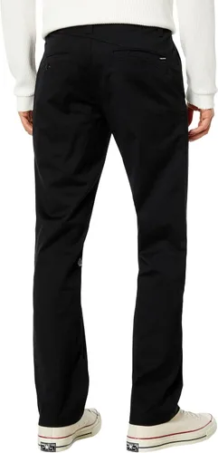 Vista 2 de Volcom Frickin - Pantalón chino elástico moderno para hombre, pantalones de sarga elásticos para uso diario Negro