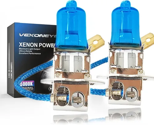 Vista 13 de Foco halógeno H1 para faros delanteros/Luces antiniebla 12V 55W Blanco 5000K 64150 12258 Focos para faros delanteros Super brillantes