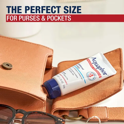 Vista 10 de Aquaphor Ungüento curativo – Protector de tamaño de viaje para piel agrietada – Manos secas, talones, codos, labios, 1.75 onzas (paquete de 24) – El