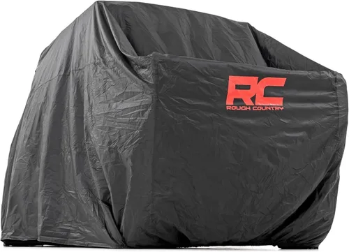 Vista 2 de Rough Country Universal UTV Storage Cover - Waterproof & UV Resistant All-Weather Cover, Vented Design, Secure Fit