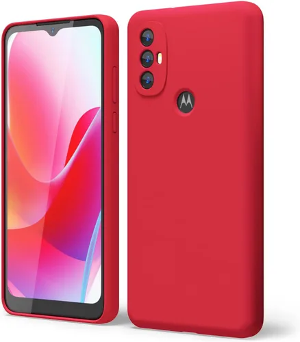 Vista 65 de oakxco para Motorola Moto G Power 2022 Funda de teléfono/Moto G Play 2023 Funda de teléfono de silicona líquida, goma de goma delgada y suave en gel