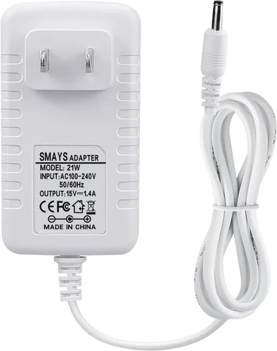 Vista 5 de Cable de alimentación de 21 W de repuesto para Alexa Echo de 1ª generación, Echo 2ª generación, Echo Show (1ª generación), Echo Plus