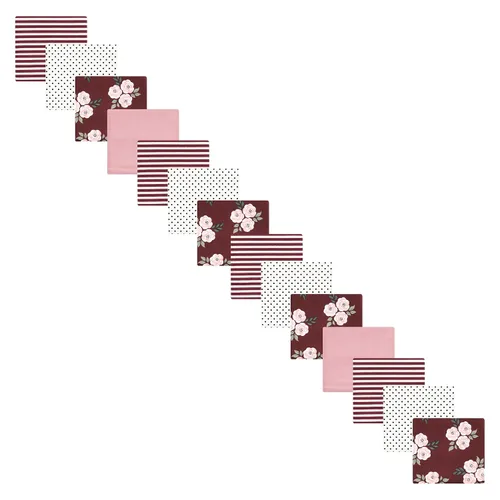 Vista 12 de Hudson Baby Juego de mantas unisex de franela de algodón para bebé, huerto de manzanas, talla única