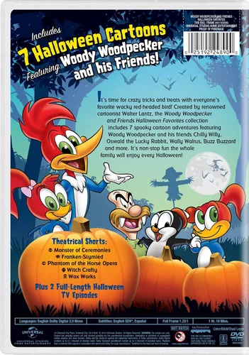 Vista 2 de Woody Woodpecker and Friends Halloween Favorites DVD