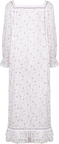 Vista 2 de The 1 for U Camisones para mujer - Camisones de algodón para mujer, vestido de 100% algodón Martha