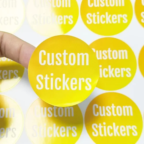 Vista 2 de Diseña tus propias etiquetas personalizadas, calcomanías de texto, nombre, imagen, foto, paquete de 150
