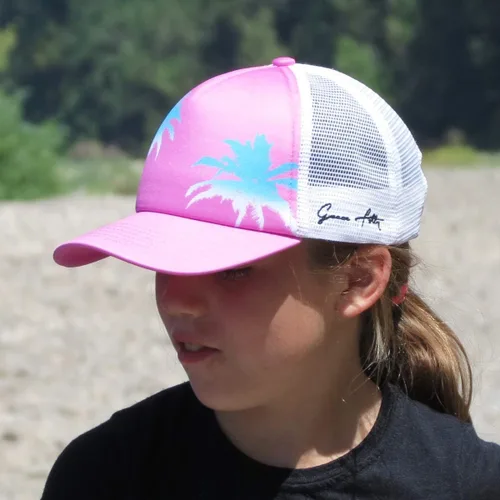 Vista 2 de Grace Folly Gorra de béisbol para niños y niñas de 5 a 12 años