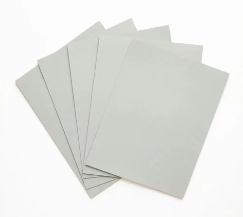 Vista 2 de Papel de copia de color, 20 libras (75 GSM) 8.5 x 11, 500 hojas (gris)