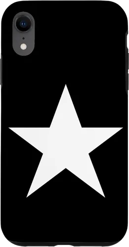 Vista 25 de Y2K Star On Front Black and White Mcbling Aesthetic 2000s Case for iPhone 17