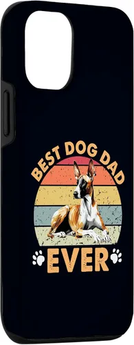 Vista 3 de iPhone 15 Best Podenco Canario Dog Dad Ever Funny Dogs Owner Retro Case