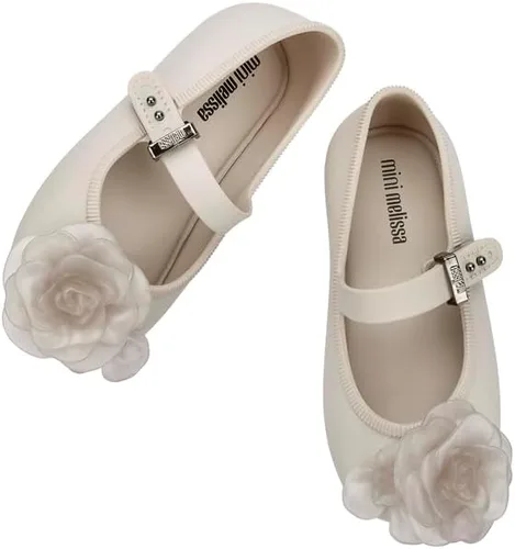 Vista 6 de mini melissa Pétalos de bailarina suaves con correa para niñas