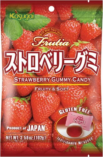Vista 10 de Kasugai Fruit Assort - Caramelos de gomitas de 3.59 onzas (paquete de 3)
