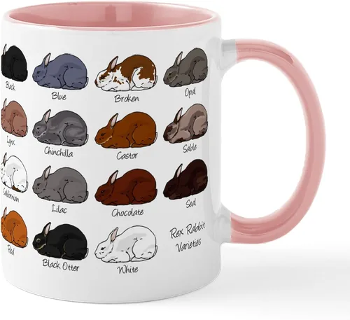 Vista 139 de CafePress Ascii - Taza de café de cerámica, taza de té, 11 onzas
