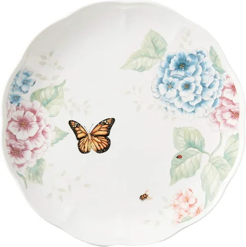 Vista 3 de Lenox - Juego de vajilla de 12 piezas Mariposa Prado Hortensia 849407