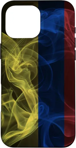 Vista 19 de Smoky Colombia Flag - Funda de orgullo colombiano para iPhone 17