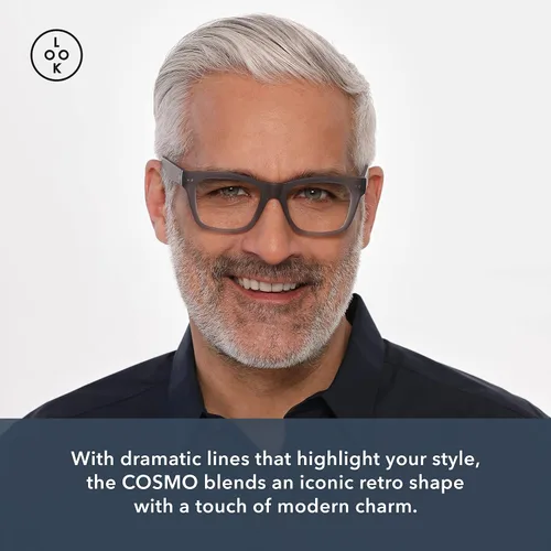 Vista 6 de LOOK OPTIC Cosmo Reader - Lectores elegantes unisex de calidad de prescripción cómodos resistentes a los arañazos