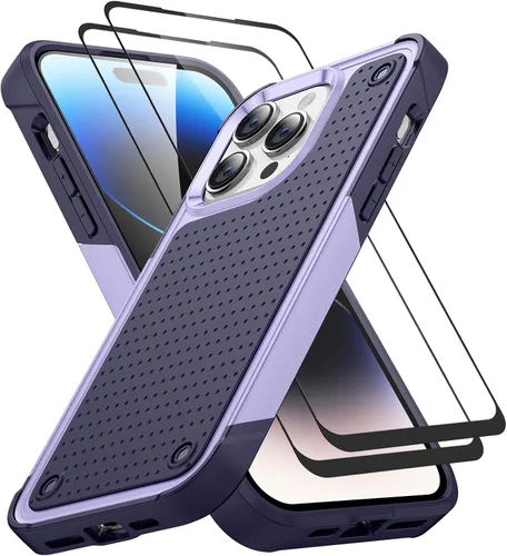 Vista 193 de Jeylly Funda para iPhone SE/Funda para iPhone 5S, Exterior de Plástico Duro que Absorbe Golpes + Interior de Silicona de Goma Defensor contra
