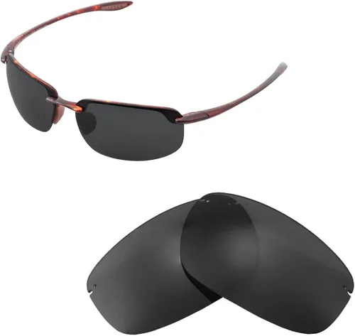 Vista 3 de Walleva Lentes de repuesto para lentes de sol Maui Jim Hookipa - Múltiples opciones disponibles
