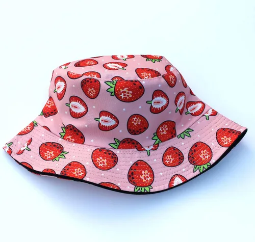 Vista 5 de Sombreros reversibles para mujer, de doble cara, teñido anudado, gorra de verano al aire libre