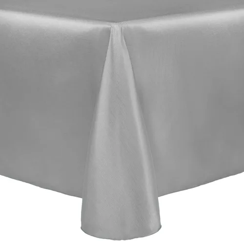 Vista 38 de Ultimate Textile Majestic - Mantel ovalado reversible Shantung Satin (60 x 144 pulgadas), color amarillo claro