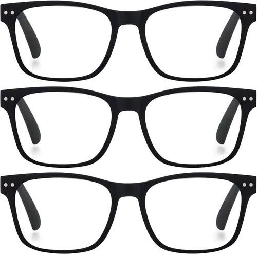 Vista 4 de Paquete de 2 gafas de lectura progresivas con enfoque múltiple de 3 potencias, sin línea