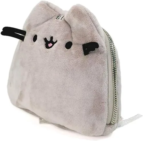Vista 4 de GUND Pusheen - Funda para monedas, con cremallera, 6.5 pulgadas