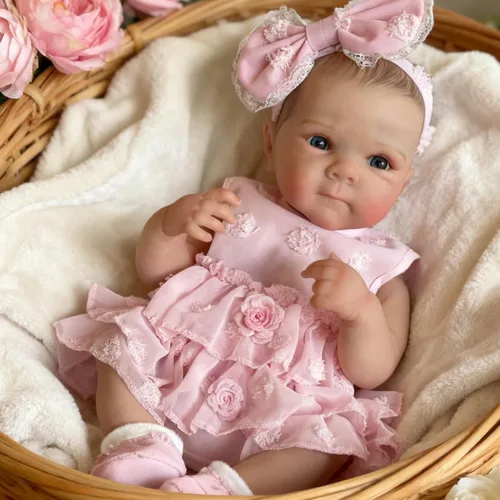 Vista 3 de OtardDolls Muñecas Bebé Reborn de 20 Pulgadas Muñecas de Recién Nacido Cuerpo Completo de Vinilo Suave de Aspecto Real Realistas que Parecen Reales