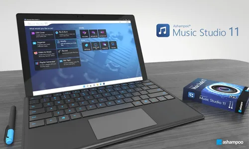 Vista 5 de Music Studio 11 - Music software to edit, convert and mix audio files - Eight music programs in one for Windows 11, 10