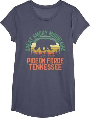 Vista 14 de Camiseta Pigeon Forge Great Smoky Mountains National Park Tennessee, Negro, S