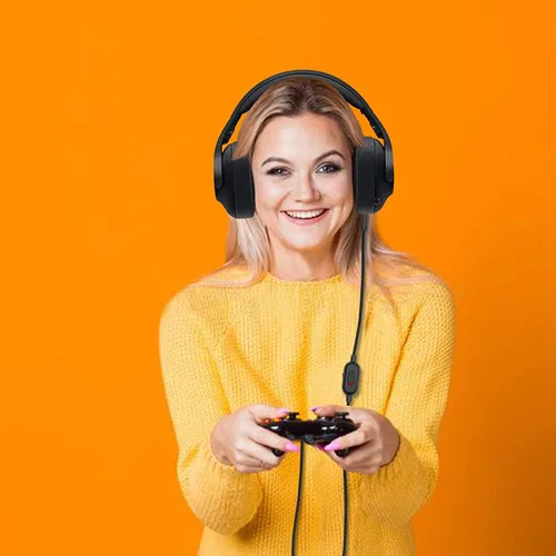 Vista 3 de weishan Cable de repuesto para auriculares Logitech G Pro, G Pro X, Logitech G433, G233 cable auxiliar de sonido para auriculares con controlador