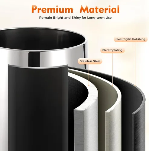 Vista 6 de Dispensador de bebidas calientes, urna eléctrica de café de 13 L, dispensador de bebidas frías y calientes de acero inoxidable con tabla