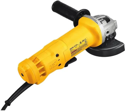 Vista 3 de DEWALT Herramienta de amoladora angular, interruptor de paleta, 4-1/2 pulgadas, 11 amperios con gafas de seguridad (DWE402 y DPG82-11C)
