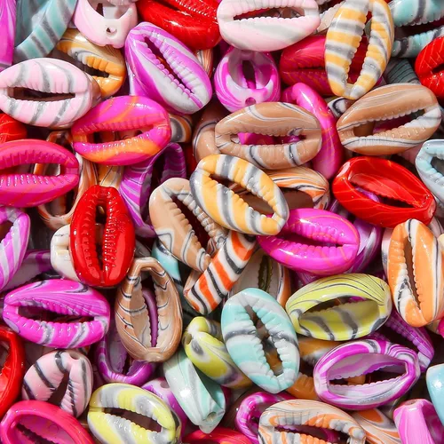 Vista 7 de 200 cuentas acrílicas de mariposa de colores, dijes de mariposas de verano, Hawaii, para hacer joyas, kit de cuentas, pulseras, suministros