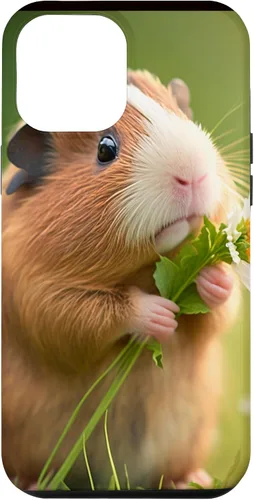 Vista 25 de iPhone 16 Guinea Pig Lover Cute Pet Women Girl Guinea Pig Graphic Case