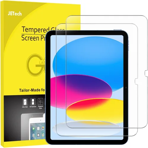 Vista 17 de JETech Protector de pantalla para iPad Pro de 10.5 pulgadas y iPad Air 3 (modelo 2019 de 10.5 pulgadas), película de vidrio templado 9H