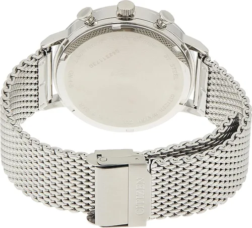 Vista 2 de Citizen AN3610-80A Reloj cronógrafo cuarzo esfera blanca para hombre