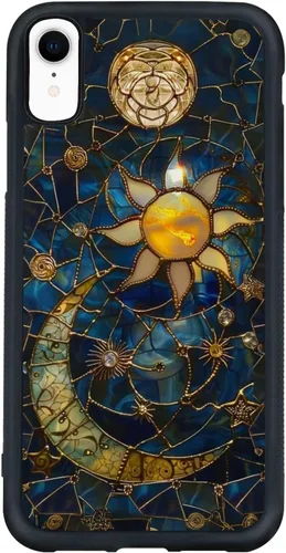 Vista 128 de Funda de teléfono Qizijio estilo azteca a prueba de golpes y protectora para iPhone 7/8/SE