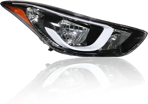 Vista 15 de Reemplazo del conjunto de faros halógenos para HyundaiElantra 1.8L 2011 2012 2013 (lado izquierdo del conductor)