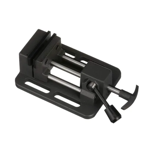 Vista 6 de HHIP 3900-0183 Pro-Series prensa de perforación de hierro de alta calidad de deslizamiento rápido, mordaza de 3" de ancho x 1.25" de profundidad