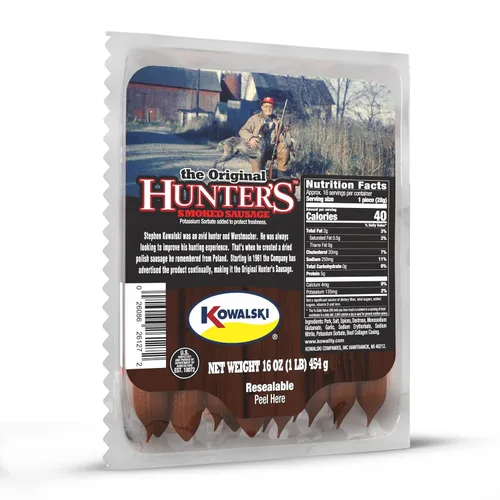 Vista 3 de Kowalski Original Hunters - Salchicha ahumada, 16 onzas (paquete de 1)