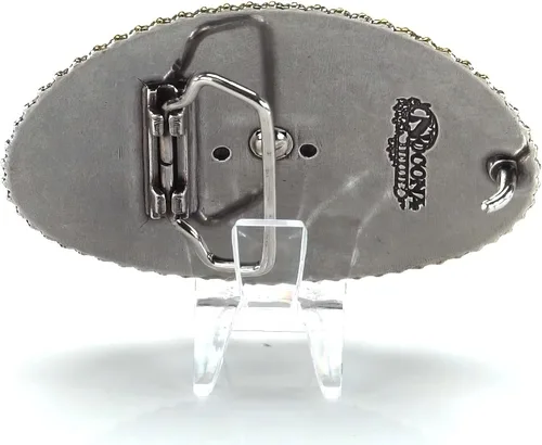 Vista 4 de Nocona Belt Co. M&F J - Hebilla de cinturón con inicial, color plateado, plateado