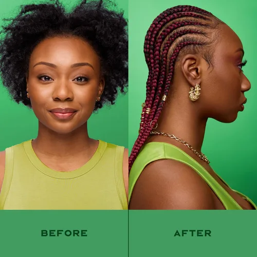 Vista 5 de Shea Moisture Amla Oil Bond Repair System Kit completo de rutina de fortalecimiento de 4 piezas para cabello dañado con tecnología HydroPlex