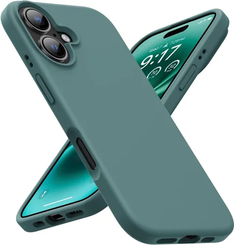 Vista 14 de Funda diseñada para iPhone 16, Funda Protectora de Teléfono de Silicona Líquida a Prueba de Golpes con Forro de Microfibra Suave Antiarañazos Ultra