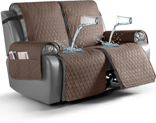 Vista 23 de TAOCOCO Funda reclinable 100% impermeable, antideslizante, lavable, con correas elásticas para las piernas, protector de muebles para perros