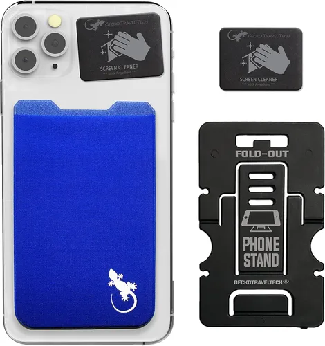 Vista 74 de Gecko - Cartera adhesiva para tarjetas de crédito y dinero en efectivo