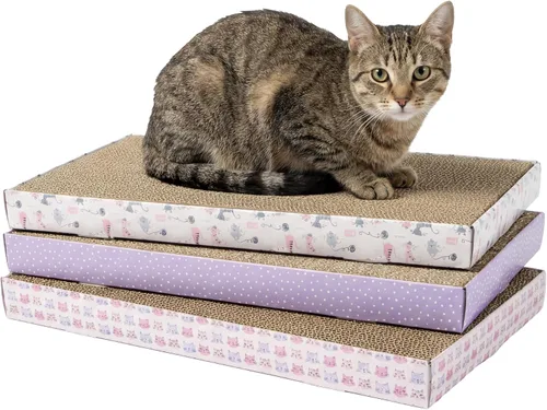 Vista 12 de Kitty City Clip rascador para gatos sobre la puerta – Soporte vertical para rascador para gatos – Protege muebles y puertas – Se adapta a la mayoría