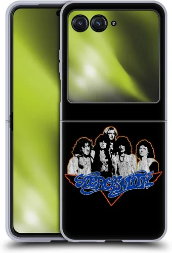 Vista 53 de Head Case Designs Officially Licensed Aerosmith Back in The Saddle Again Classics Gel Case [Military Grade Protection] Compatible with Moto E7