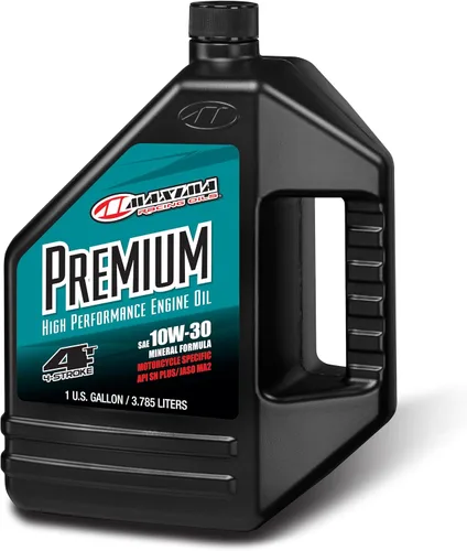 Vista 6 de Maxima Racing Oils 34901-2PK Premium4 10W40 Aceite para motor de motocicleta 1L Botella, 2-Pack