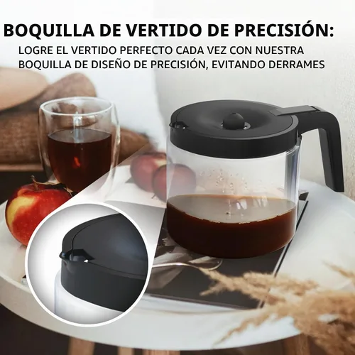 Vista 6 de Solo reemplazo de jarra de 12 tazas Compatible con Keurig K Duo de una sola porción Modelo 5100 No será compatible con la cafetera Keurig K Duo